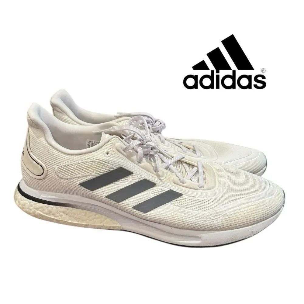 Adidas Supernova Cloud White Grey Five FV6026 Men's Running Shoes Sneakers 13